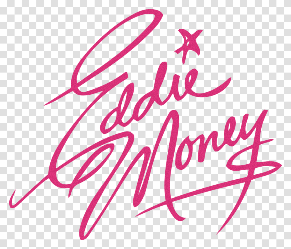 Download Eddie Money Brand New Day, Handwriting, Calligraphy, Signature Transparent Png