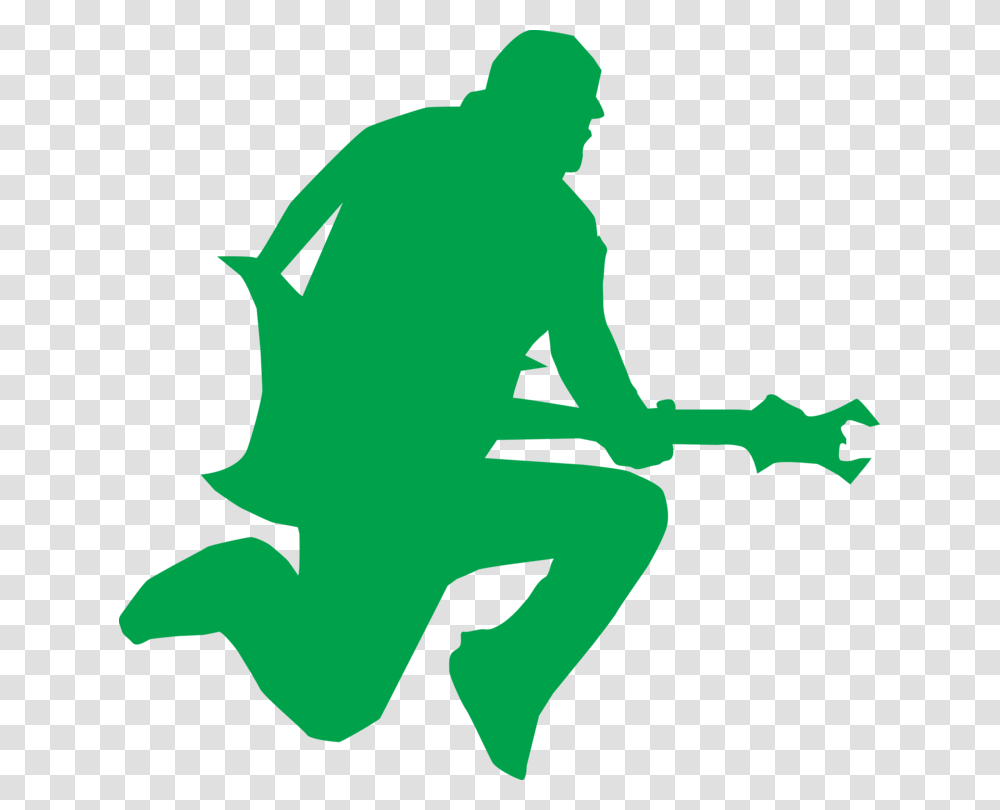 Download Electric Guitar Dance Bass Guitar Silhouette Free, Leaf, Plant, Person, Human Transparent Png