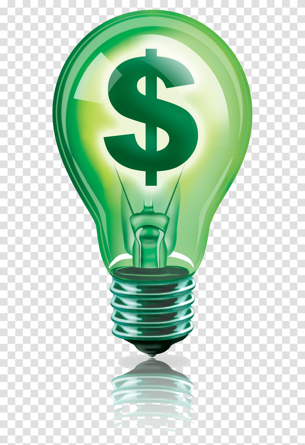 Download Electricity Images Light Bulb And Money, Lightbulb Transparent Png