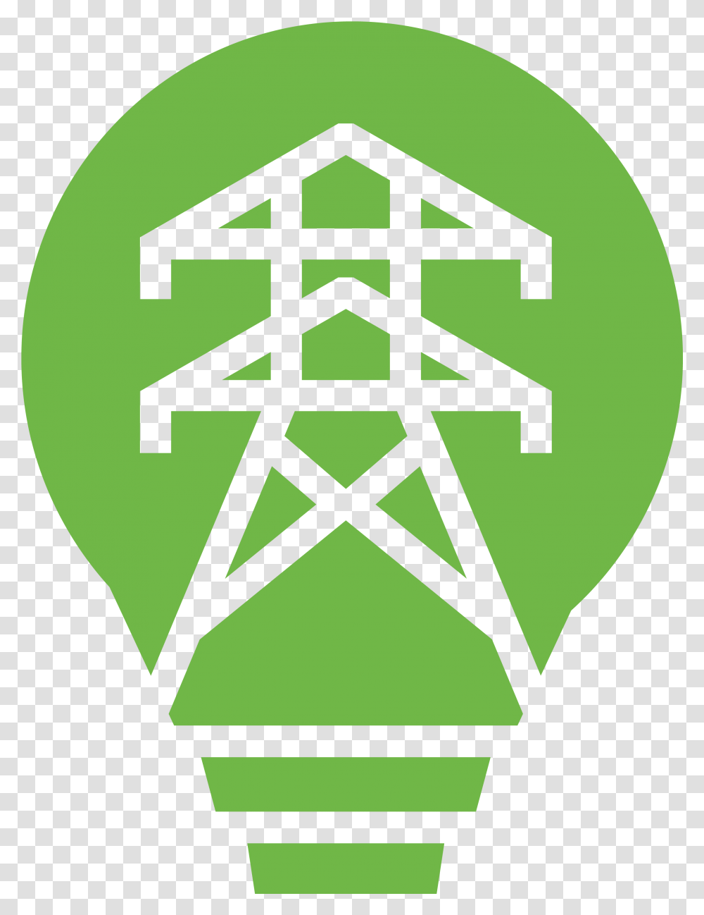 Download Electricity Power Icon Electricity Icon, Symbol, Recycling Symbol, Star Symbol, Stencil Transparent Png