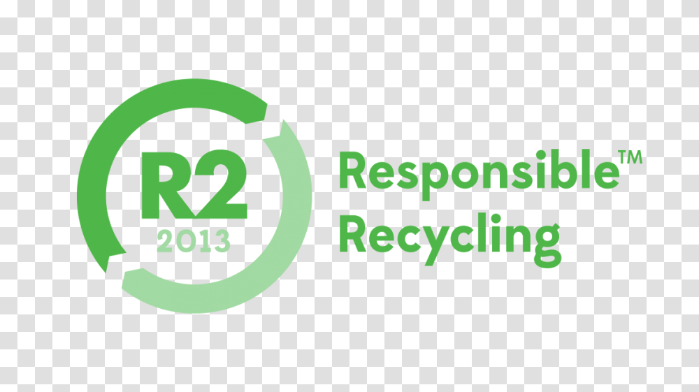 Download Electronics Recycle Logo R2 Responsible Recycling Logo, Symbol, Trademark, Text, Recycling Symbol Transparent Png