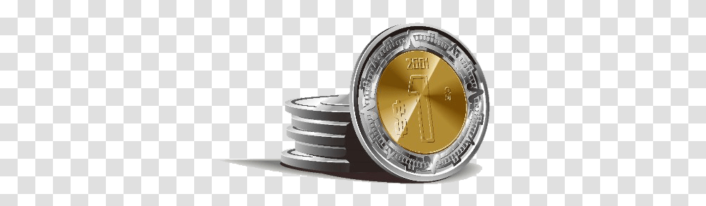 Download Elements Mexican Gold Commemorative Of Symbol Coins Gold Coin, Compass, Wristwatch, Sundial, Staircase Transparent Png