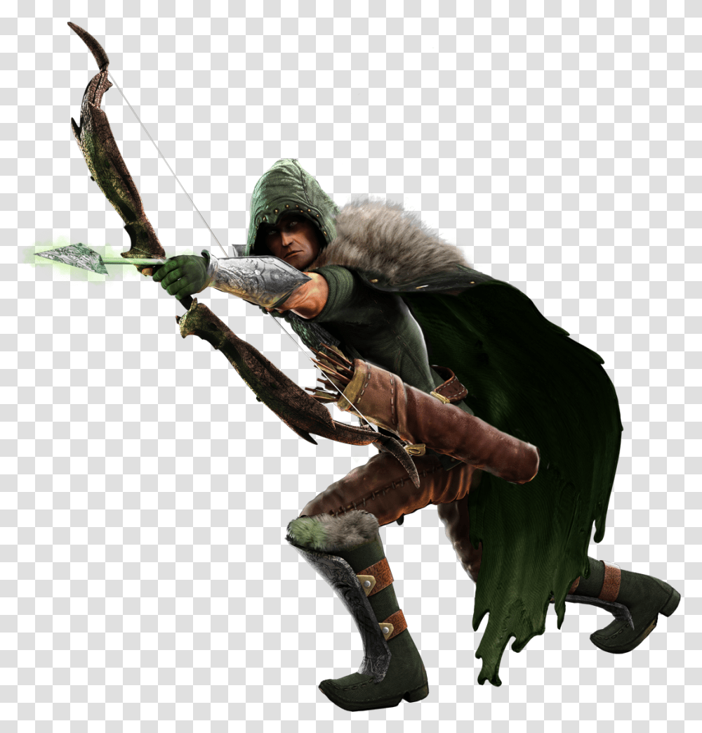 Download Elf Free Download Video Game, Person, Human, Bow, Sport Transparent Png