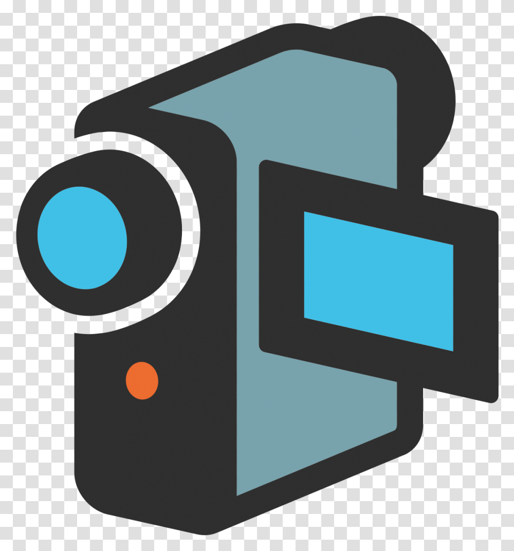 Download Emoji De Video Video Camera Emoji De Video, Electronics, Mailbox, Letterbox, Light Transparent Png