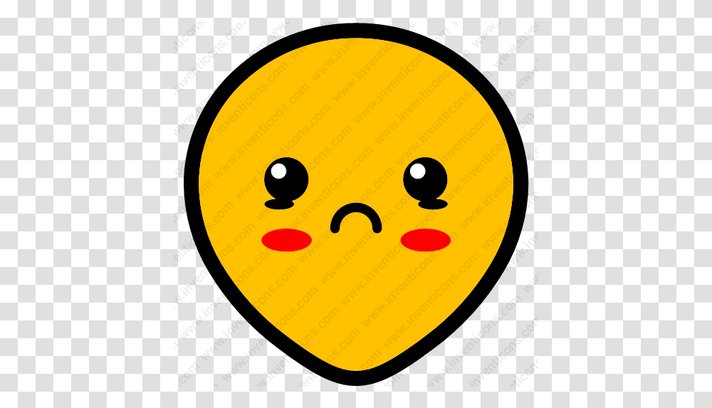 Download Emoji Face Vector Icon Inventicons Happy, Pac Man Transparent Png