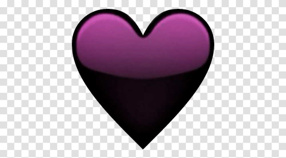 Download Emoji Whatsapp Corazones Cute Heart Emoji Black, Candle, Pillow, Cushion, Light Transparent Png