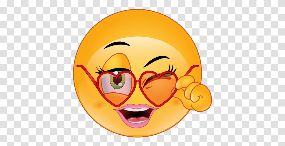 Download Emoticon Flirty Smiley Love Flirting Emoji Hq Flirty Smiley, Face, Photography, Outdoors, Portrait Transparent Png