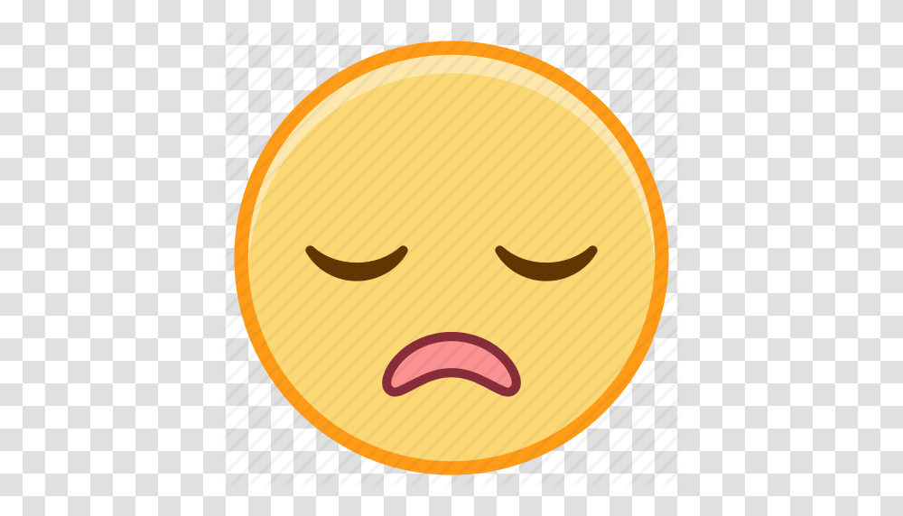 Download Emotion Tired Clipart Emotion Emoji Computer Icons, Rug, Food, Label Transparent Png