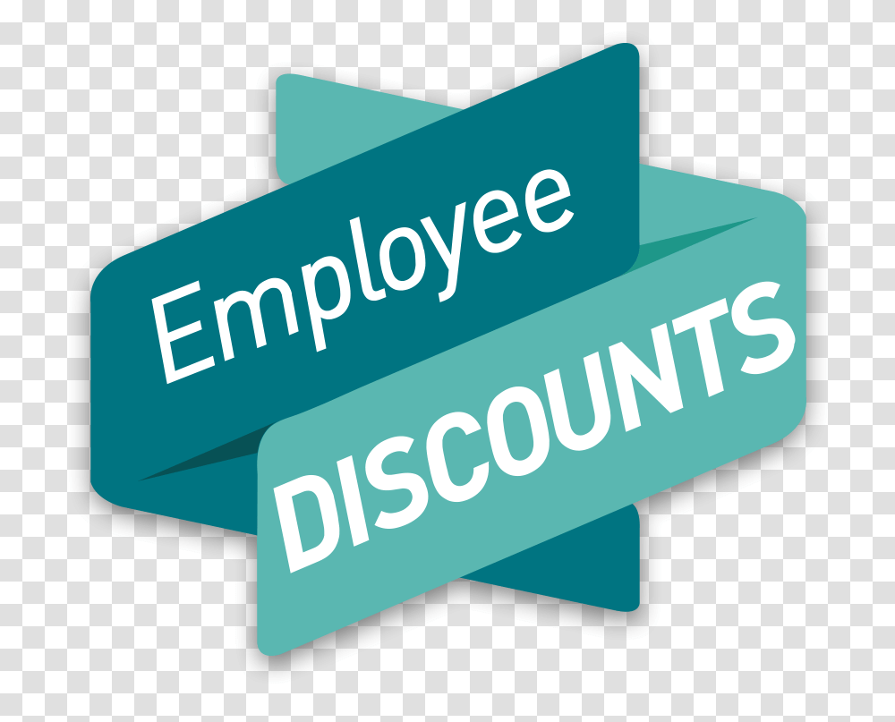 Download Employee Discount Image Employee Discount, Label, Text, Word, Paper Transparent Png