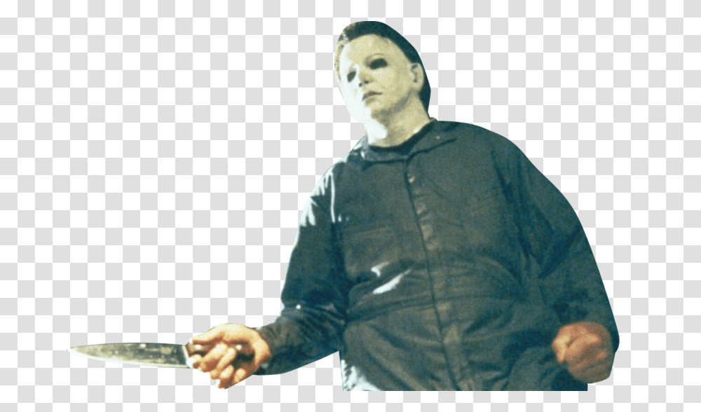 Download Emporio Armani Fw17 Halloween Michael Myers, Person, Clothing, Performer, Face Transparent Png