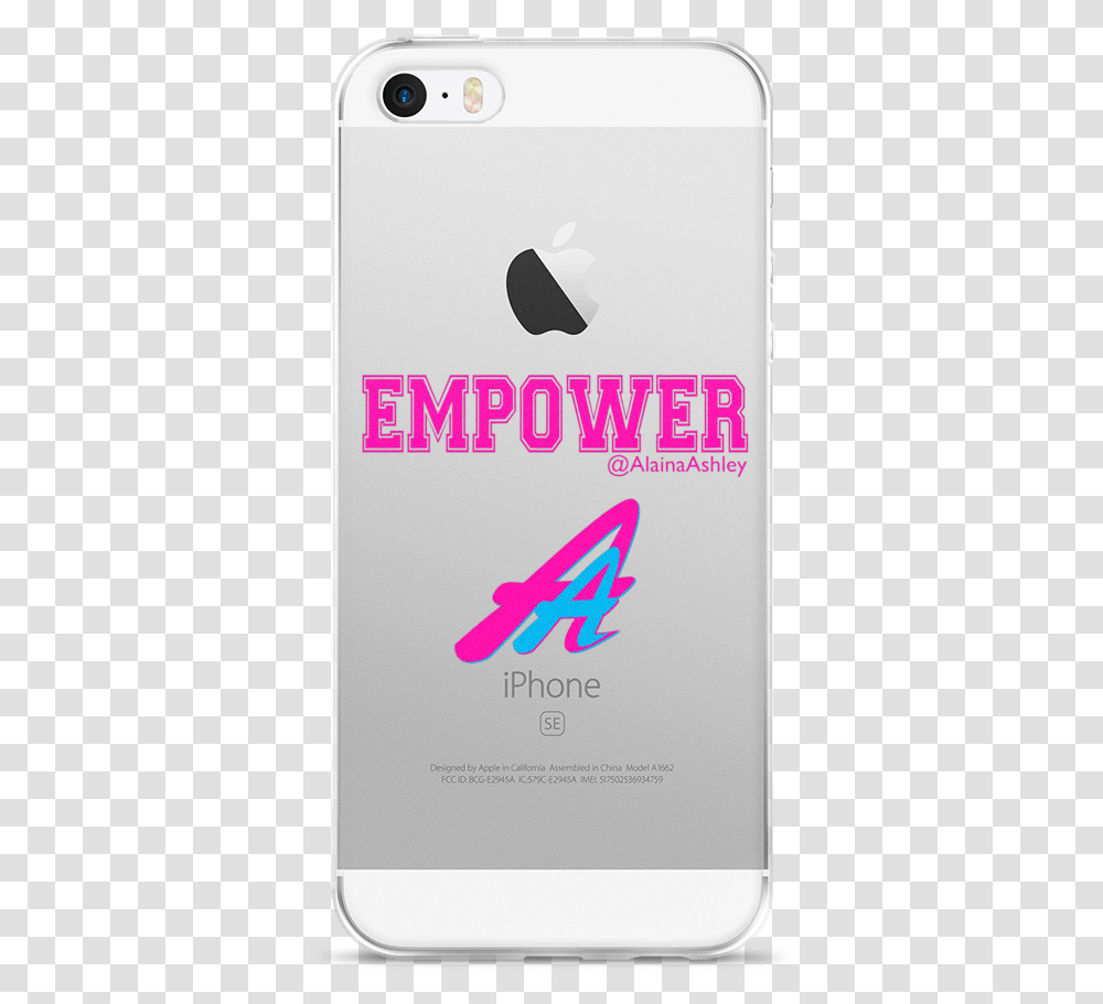 Download Empower Pink Logo Iphone Case Graphic Design, Mobile Phone, Electronics, Cell Phone, Text Transparent Png