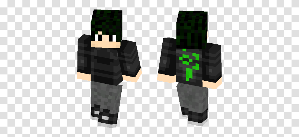 Download Enlightened Agent Demon Slayer Skin In Minecraft, Long Sleeve, Clothing, Apparel, Toy Transparent Png