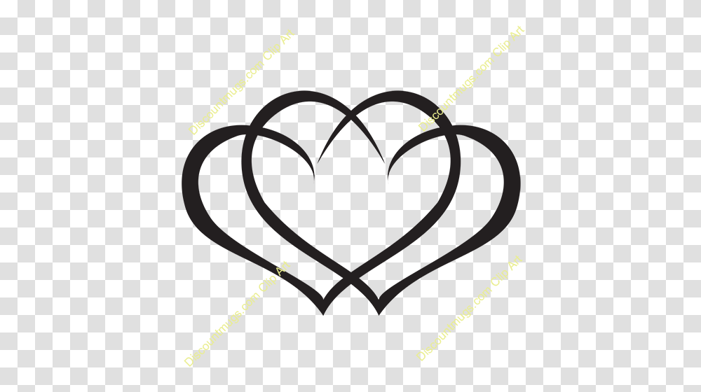 Download Entwined Hearts Clipart Heart Tattoo Clip Art Clipart, Hand, Batman Logo Transparent Png