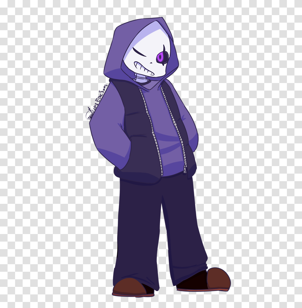 Download Epic Sans Epictale Sans, Clothing, Apparel, Coat, Person Transparent Png