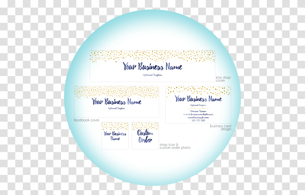 Download Etsy Banner Package From Pixel Berry Pie Designs Dot, Sphere, Word, Astronomy, Outer Space Transparent Png