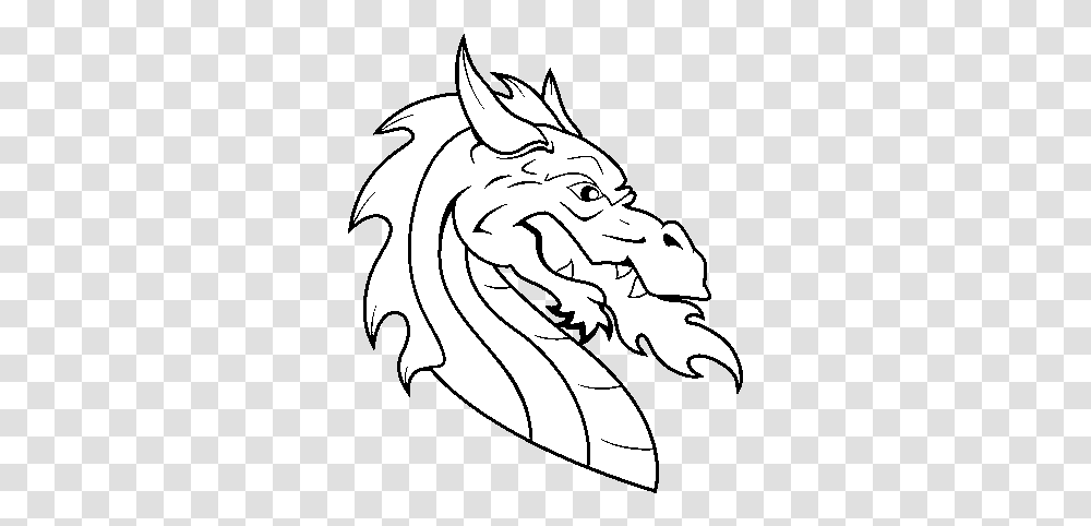 Download European Dragon Head Coloring, Person, Human Transparent Png