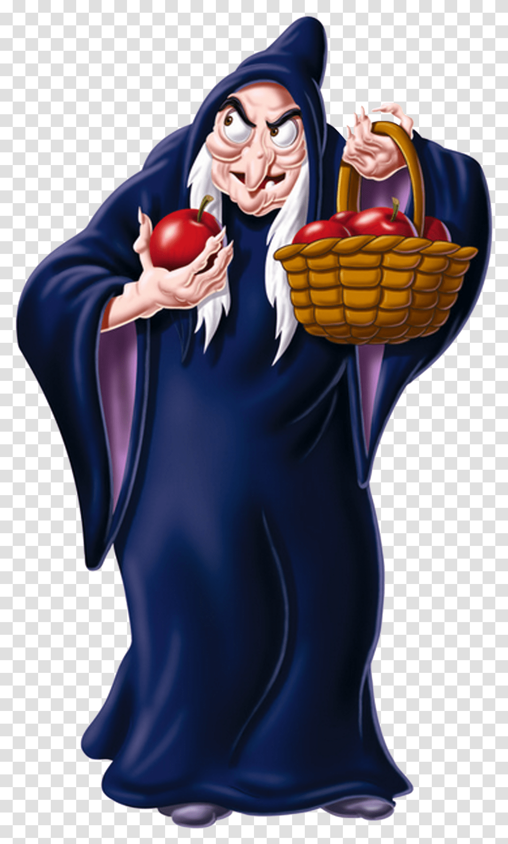 Download Evil Queen Old Lady Snow White And The Seven Dwarfs Witch, Performer, Person, Costume, Comics Transparent Png