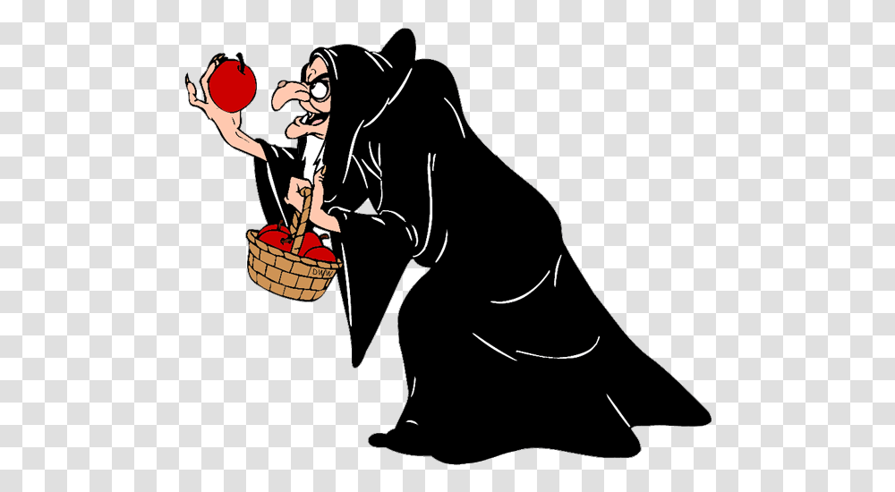 Download Evil Queen Witch And Huntsman Snow White Witch Clipart, Clothing, Apparel, Basket, Person Transparent Png