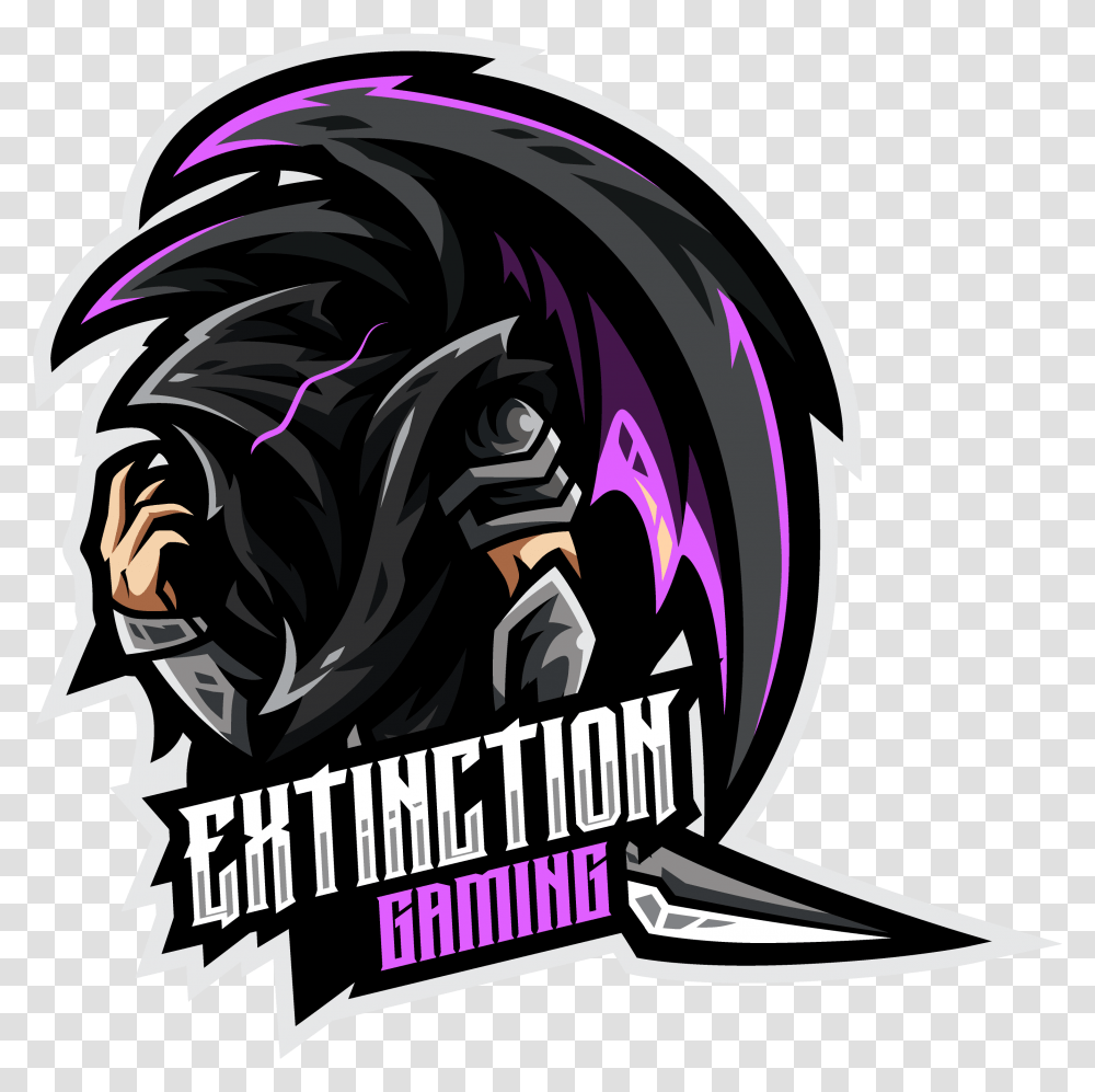Download Extinction Gaming Logo Extinct Gaming Logo, Graphics, Art, Mammal, Animal Transparent Png