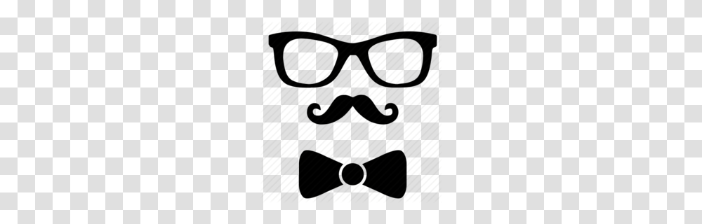 Download Eyes With Glasses Clipart Computer Icons Clip Art, Tie, Accessories, Accessory, Mustache Transparent Png