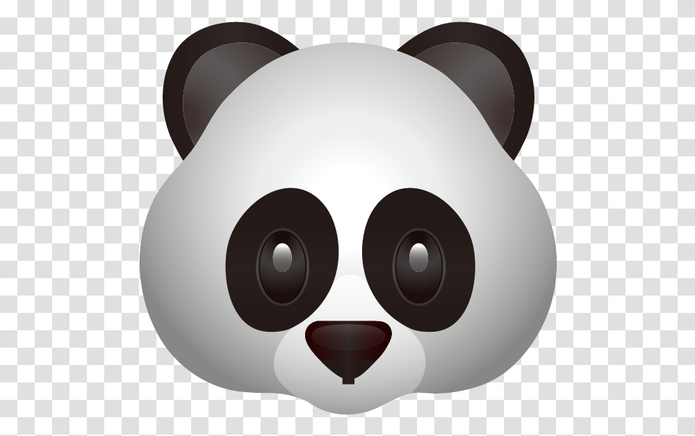 Download Face Island Ai File Emoticones De Whatsapp Panda, Piggy Bank, Head, Disk, Binoculars Transparent Png