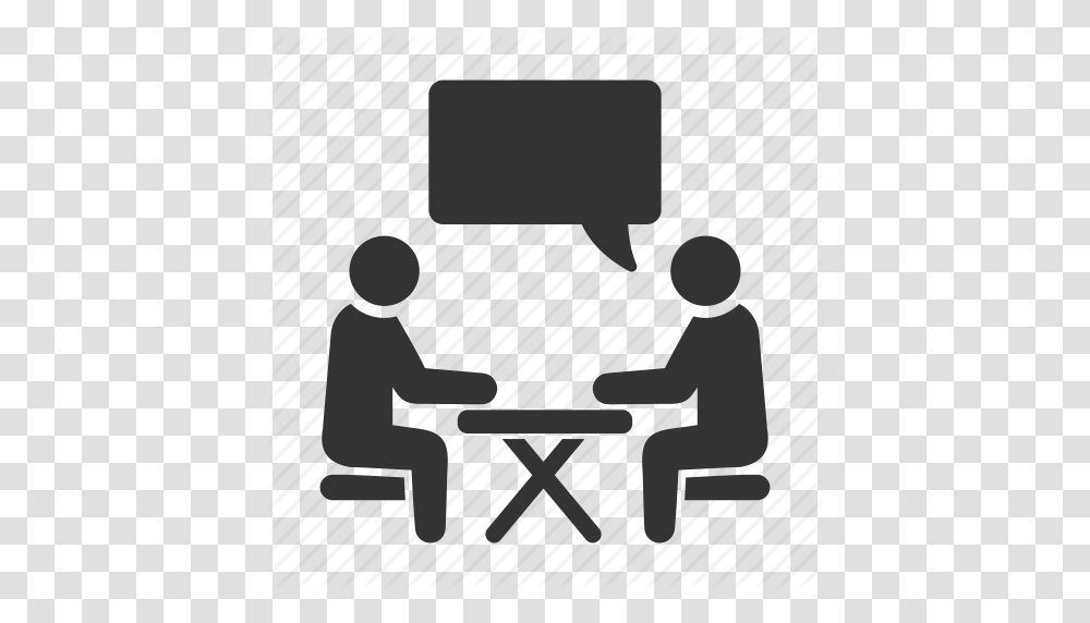 Download Face To Face Communication Clipart Communication Computer, Hand, Standing, Duel, Kneeling Transparent Png