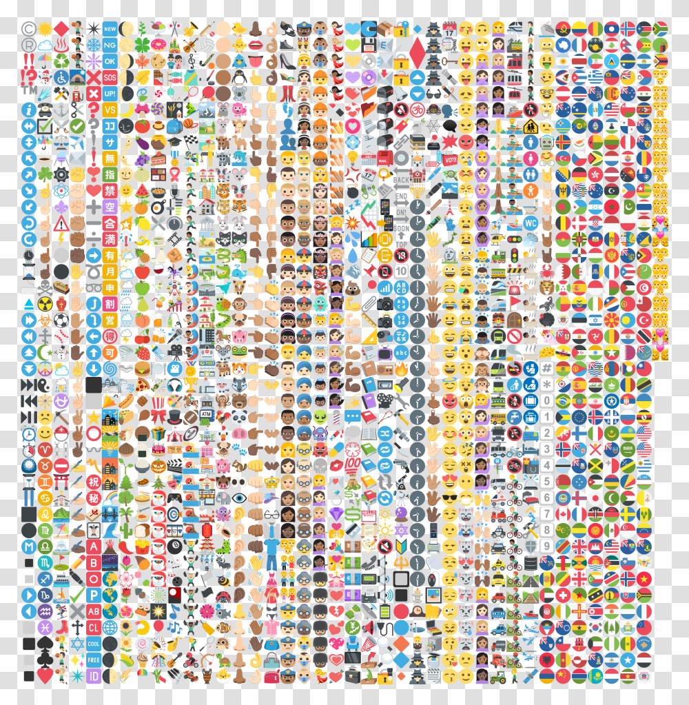 Download Face With Rolling Eyes Emoji, Mosaic, Tile, Pattern Transparent Png
