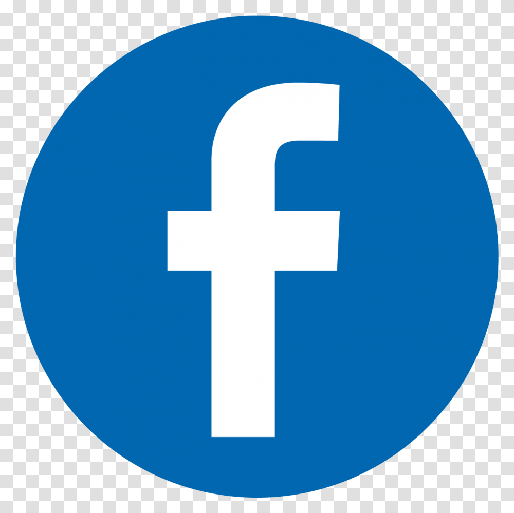 Download Facebook Circulo Image Facebook Logo In A Circle Black, First Aid, Word, Bandage Transparent Png