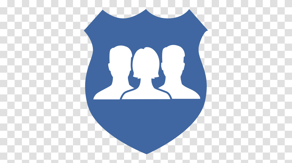 Download Facebook Security Badge Police People Profile For Adult, Outdoors, Text, Silhouette Transparent Png