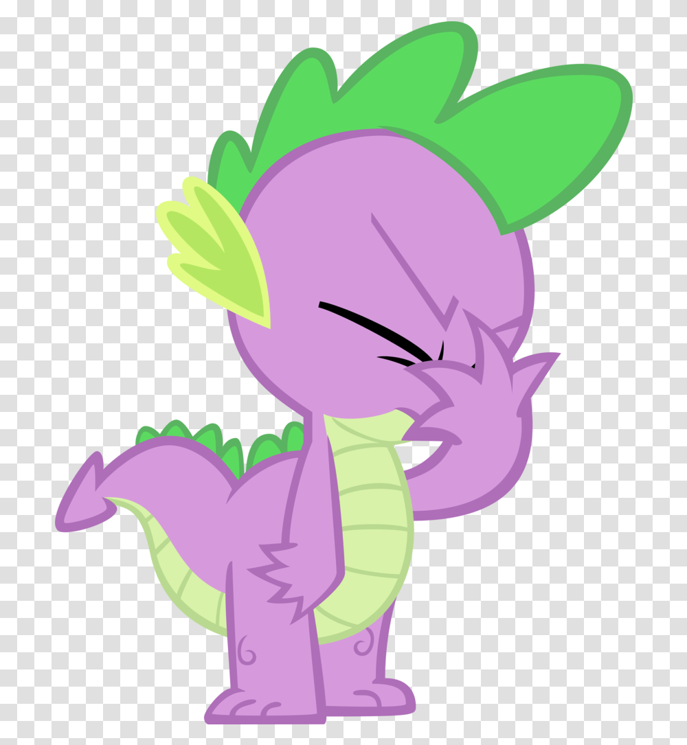 Download Facepalm Background Spike Is Eating My Little Pony Spike Apple Bloom, Purple, Dragon, Graphics, Art Transparent Png