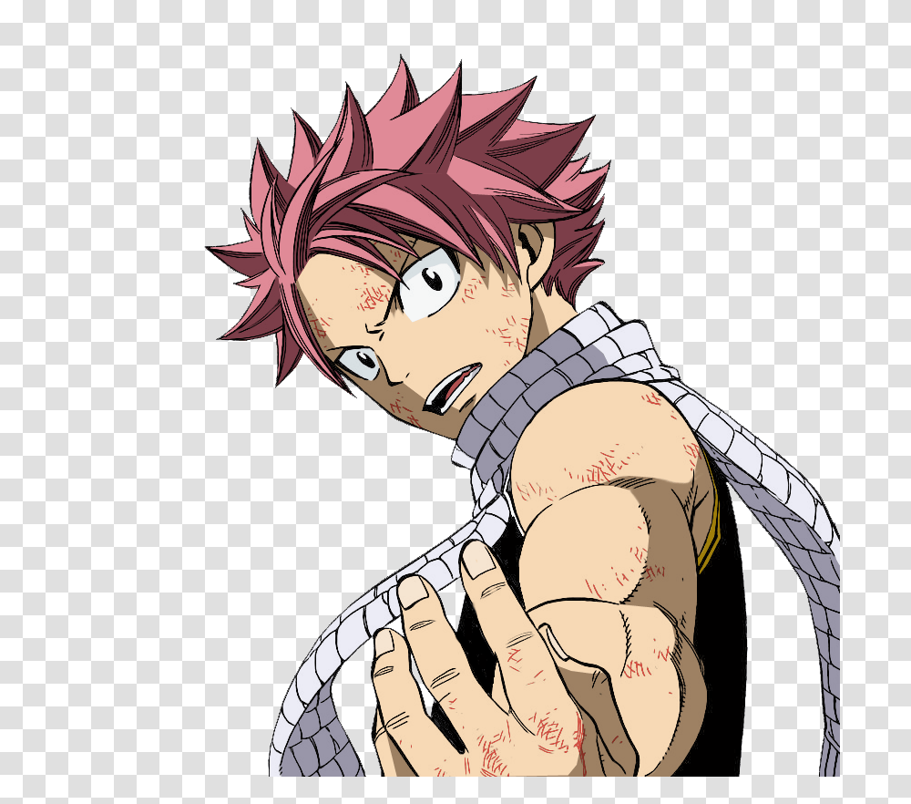 Download Fairy Tail Clipart Anime Fairy Tail, Hand, Comics, Book, Manga Transparent Png