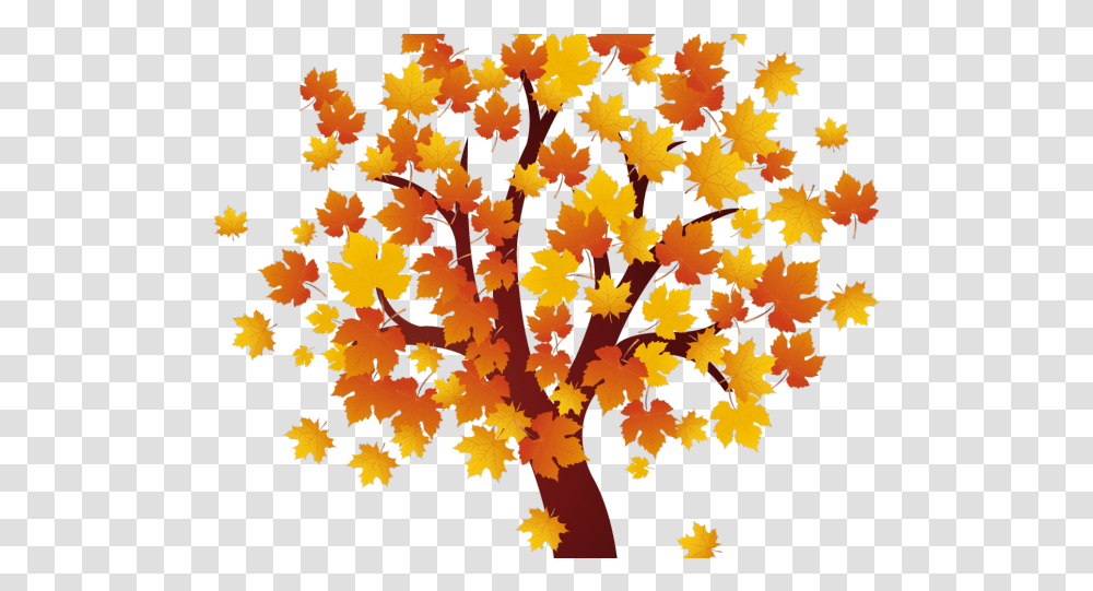 Download Fall Clipart Background Autumn Tree Clipart, Leaf, Plant, Rug, Maple Transparent Png