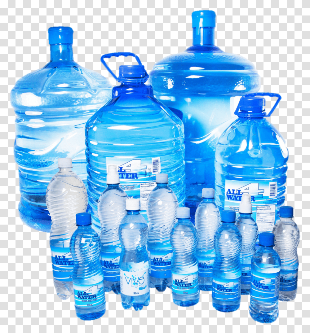 Download Family Edited Water Bottles Hd, Beverage, Drink, Plastic, Mineral Water Transparent Png