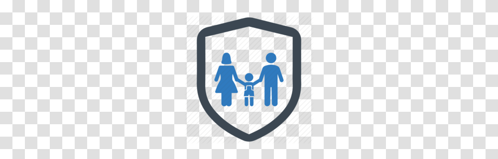 Download Family Protection Icon Clipart Child Protection Family, Painting, Armor, Drawing Transparent Png
