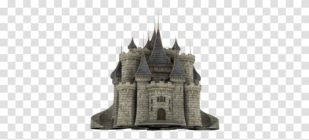 Download Fantasy Castle Hd For Designing Projects Fantasy Castle, Spire, Tower, Architecture, Building Transparent Png