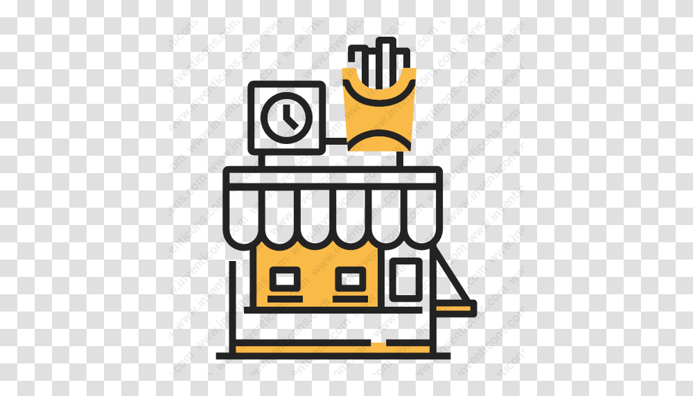 Download Fast Food Restaurantrestaurant Icon Inventicons, Robot, Poster, Advertisement, Paper Transparent Png