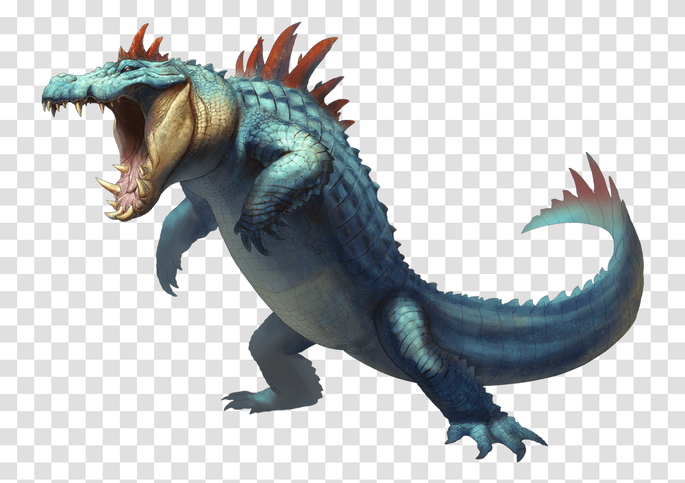 Download Feraligatr Pokemon X Image Realistic Pokemon, Dinosaur, Reptile, Animal, Dragon Transparent Png