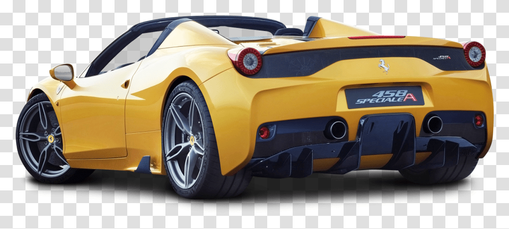 Download Ferrari 458 Speciale Aperta Yellow Car Image Ferrari 458 Speciale, Vehicle, Transportation, Wheel, Machine Transparent Png