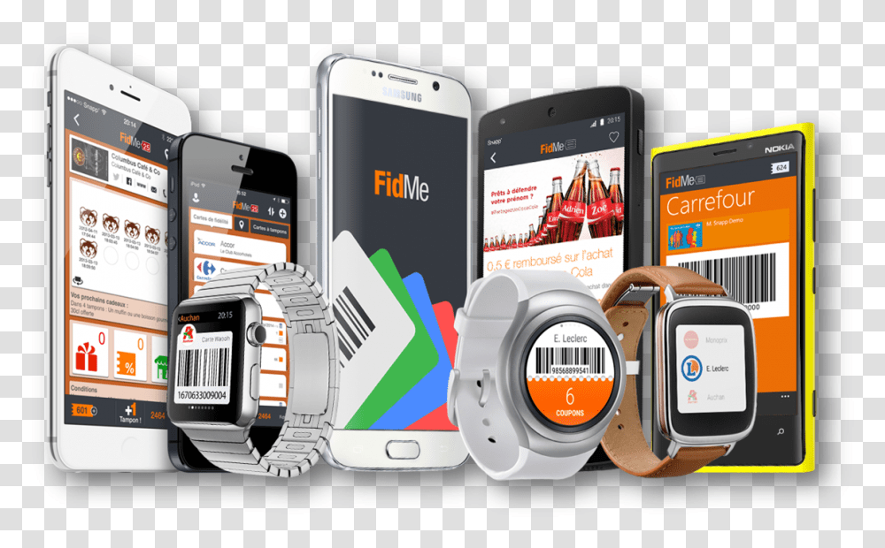 Download Fidme Is Compatible With All Iphone, Mobile Phone, Electronics, Cell Phone, Wristwatch Transparent Png