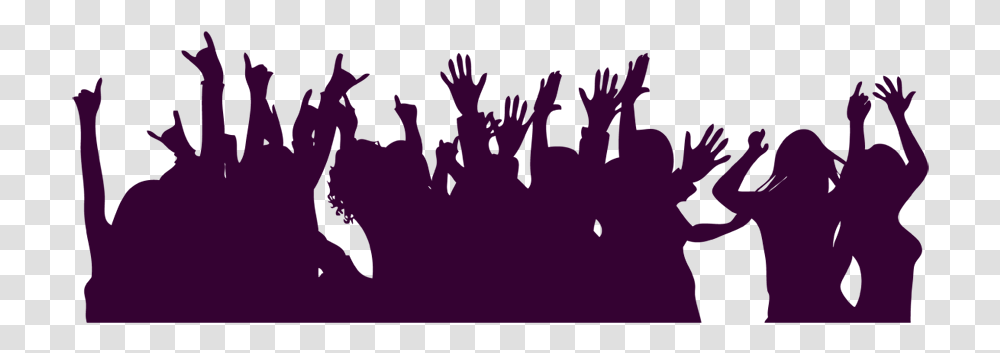 Download Fiesta Background Party People Silhouette, Crowd, Outdoors, Graphics, Crown Transparent Png