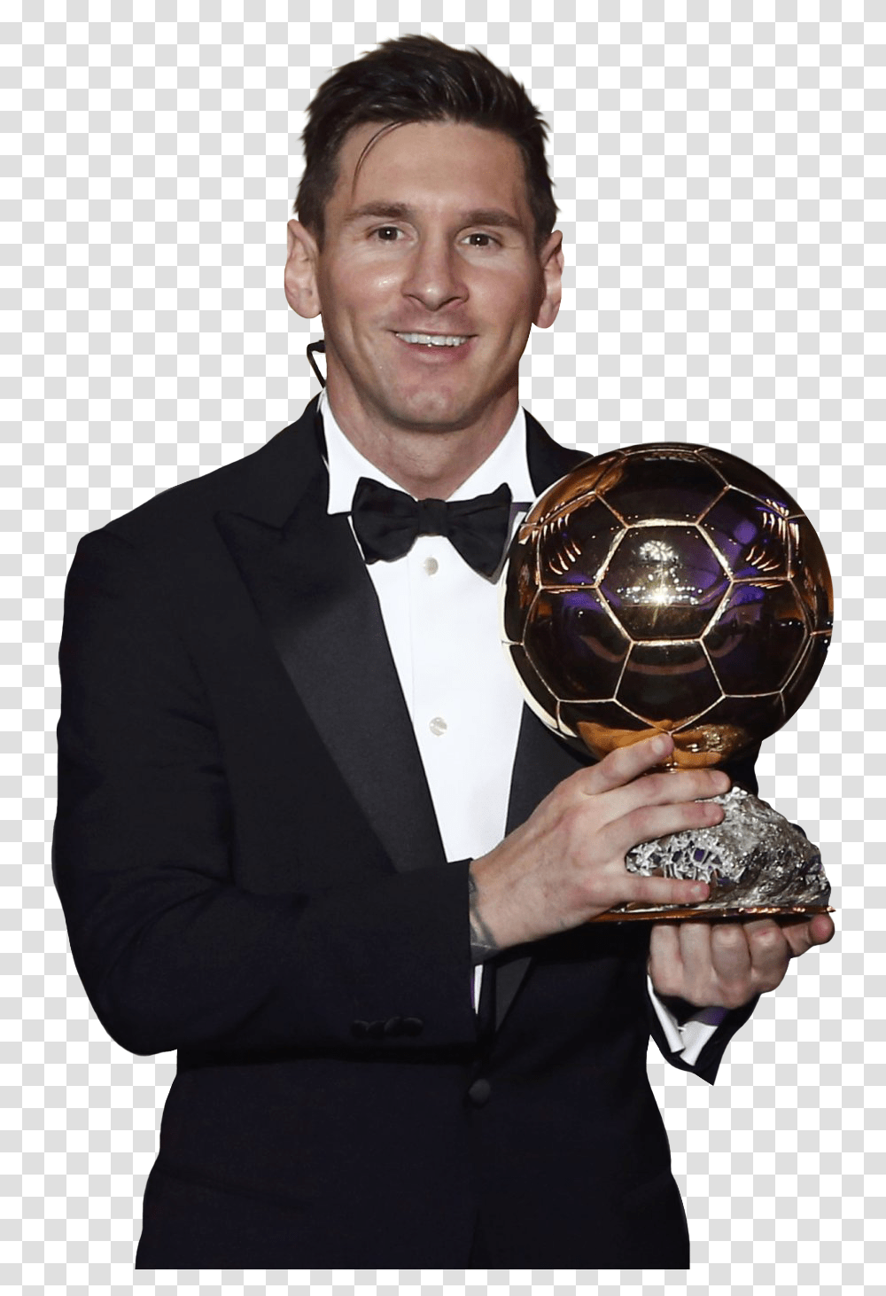 Download Fifa Ballon World Cup Messi National Football Ballon D Or, Tie, Person, Sphere, Suit Transparent Png