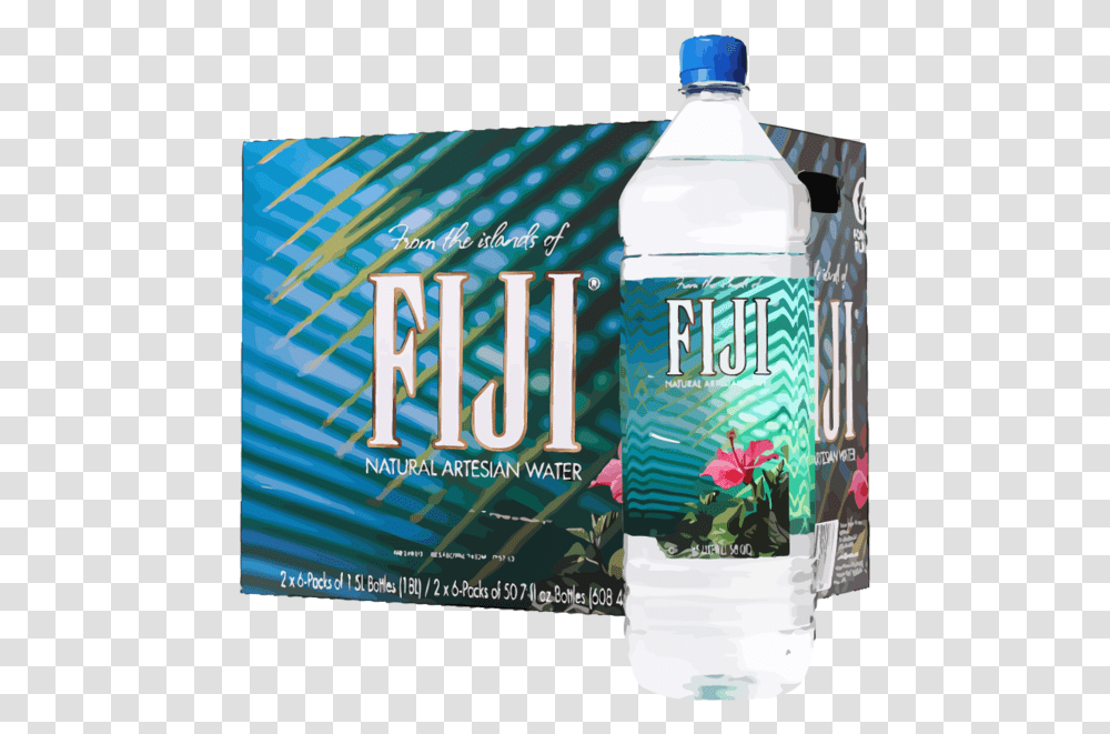 Download Fiji Water Bottled Water, Mineral Water, Beverage, Drink Transparent Png
