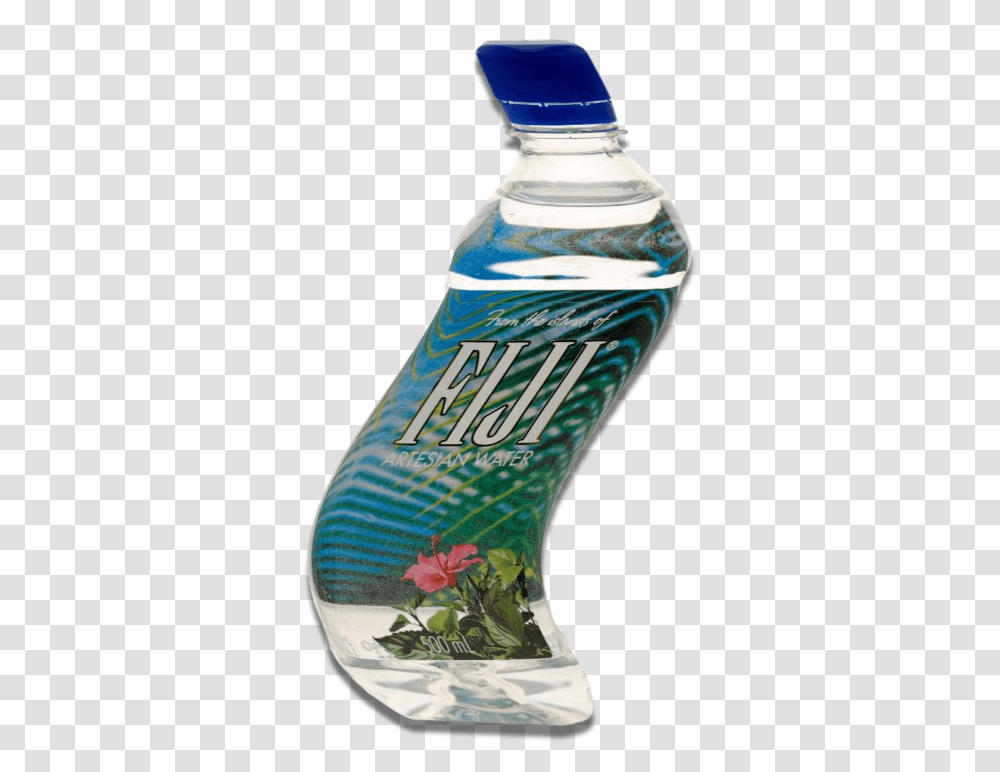 Download Fiji Water Vaporwave Drawing Vaporwave Fiji Water, Bottle, Beverage, Drink, Water Bottle Transparent Png