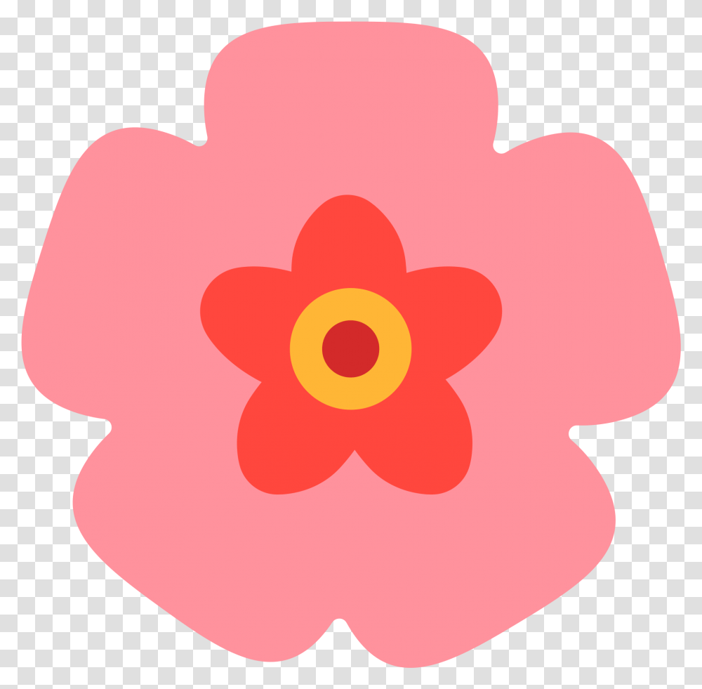 Download File Fxemoji Wikimedia Commons Pink Flower Floral, Plant, Blossom, Baseball Cap, Hat Transparent Png