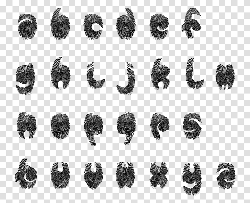 Download Finger Print Font Elephant, Gray, World Of Warcraft Transparent Png