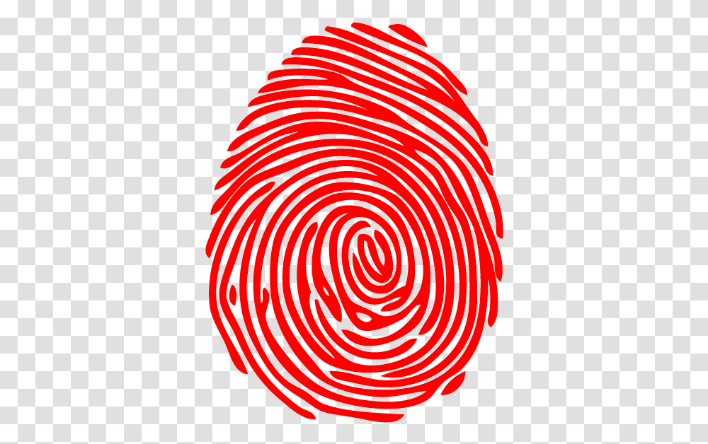 Download Fingerprint Image With Identity, Spiral, Coil, Rug Transparent Png