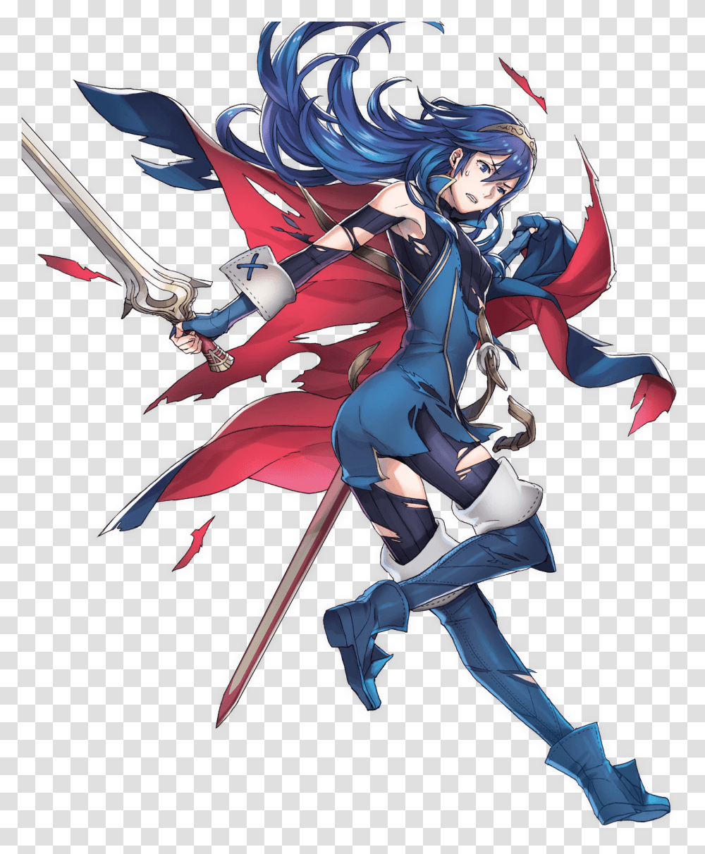 Download Fire Emblem Heroes Lucina Fire Emblem Heroes Lucina, Person, Human, Comics, Book Transparent Png