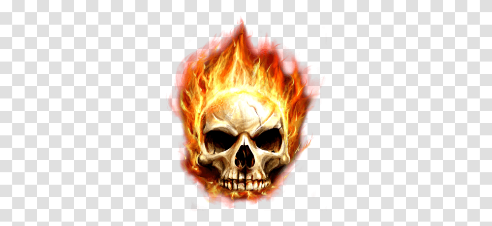 Download Fire File Hq Image Freepngimg Fire Skull, Bonfire, Flame, Skin, Head Transparent Png