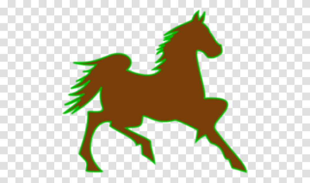 Download Fire Horse Green Clipart, Animal, Mammal, Nature, Outdoors Transparent Png