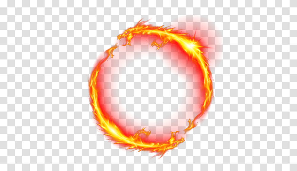 Download Fire Ring Dragon Flame Icon Blue Fire Circle, Bonfire, Text, Alphabet, Sphere Transparent Png